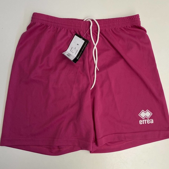 NWT ERREA Men New Skin Shorts Active Drawstring Waist Fuchsia Pink Purpl… - Picture 2 of 4